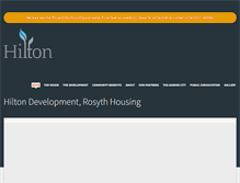 Tablet Screenshot of hiltondevelopment.co.uk